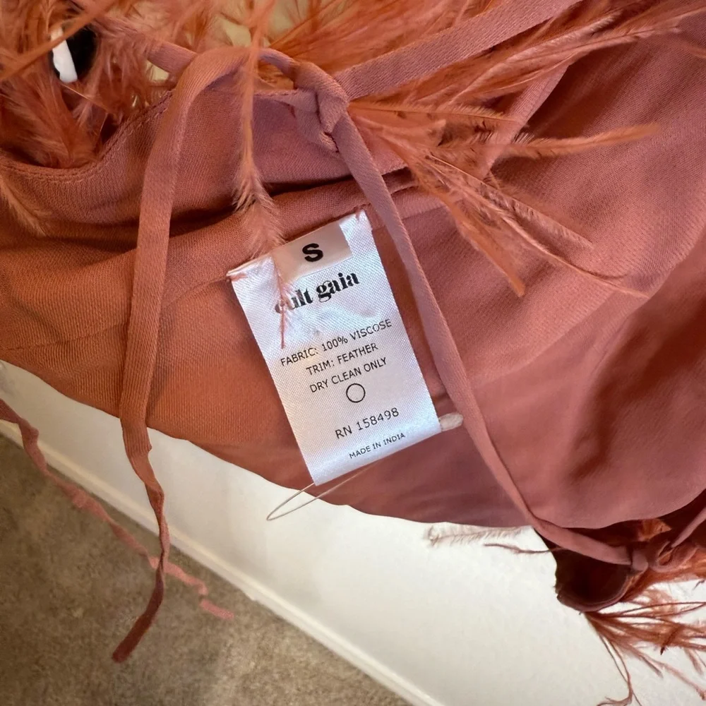 Cult Gaia Feathered Tank Top Joey Top - Picture 8 of 9